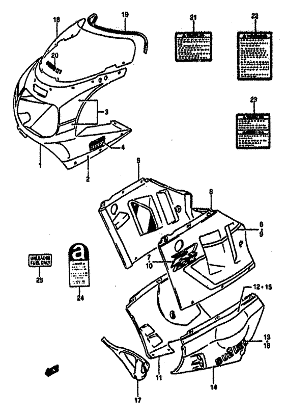 Cowling body