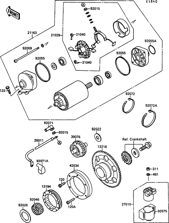 VN1500 Стартер