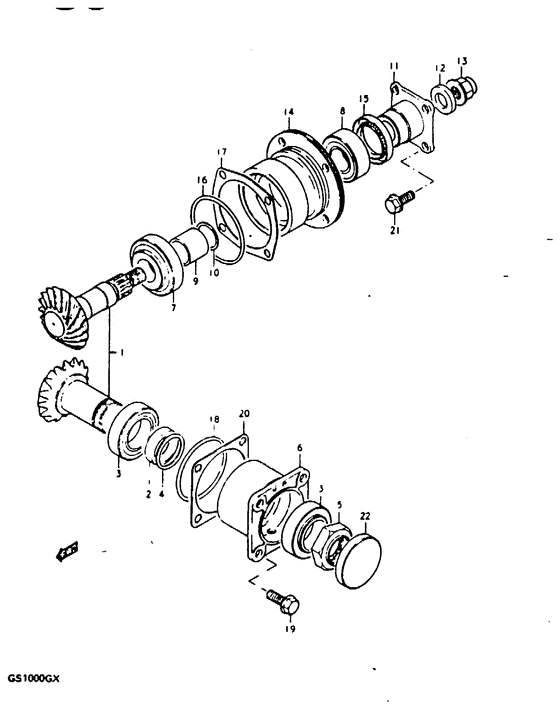 Secondary drive gear