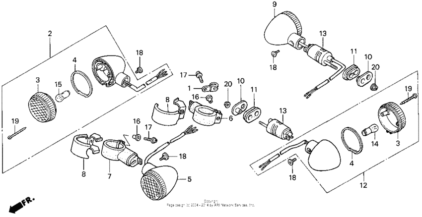 Turn signal 95-97