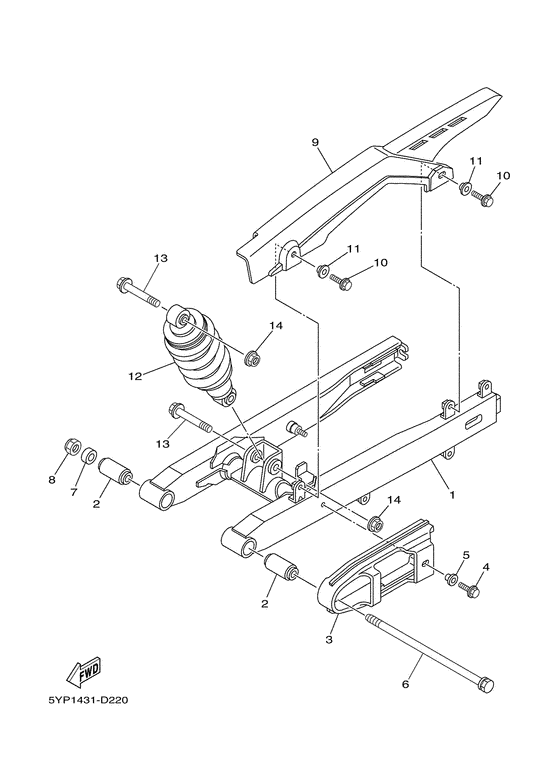 Rear arm & suspension