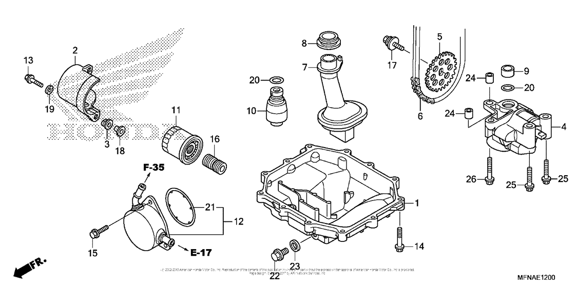 Oil Pan + Oil Pump