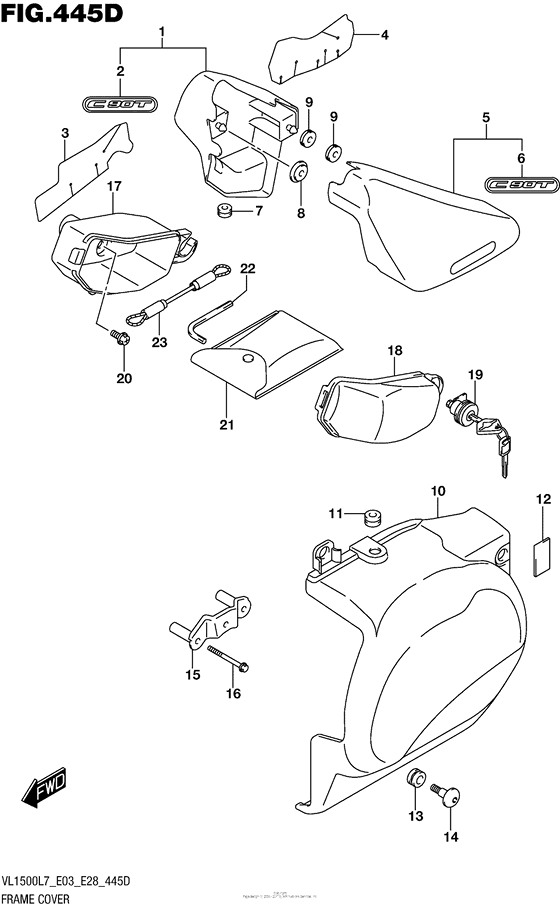 Frame Cover (Vl1500Btl7 E28)