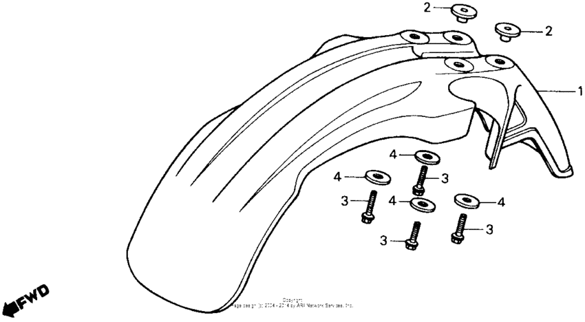  Переднее крыло