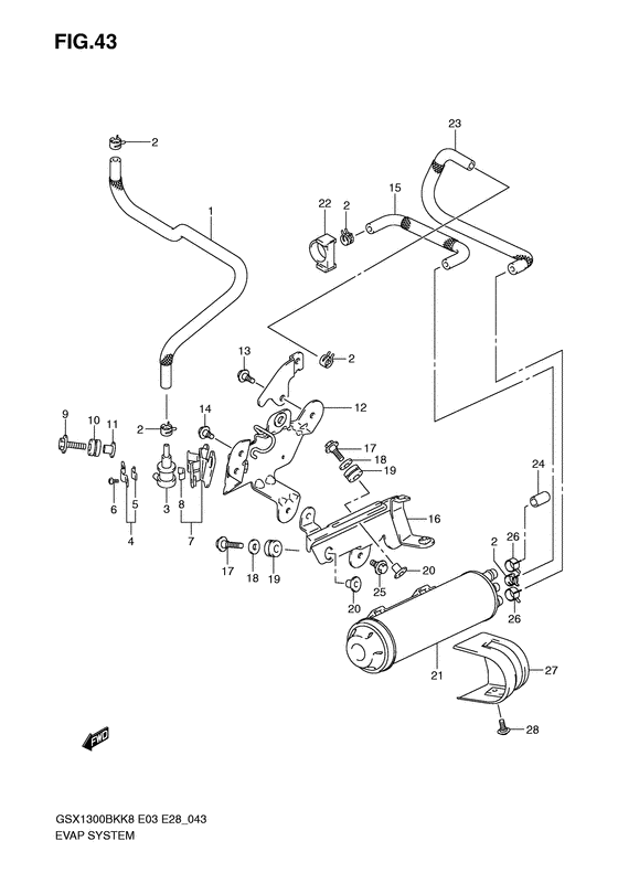 Evap system