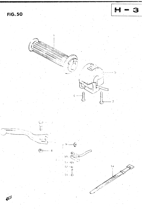 Right handle switch