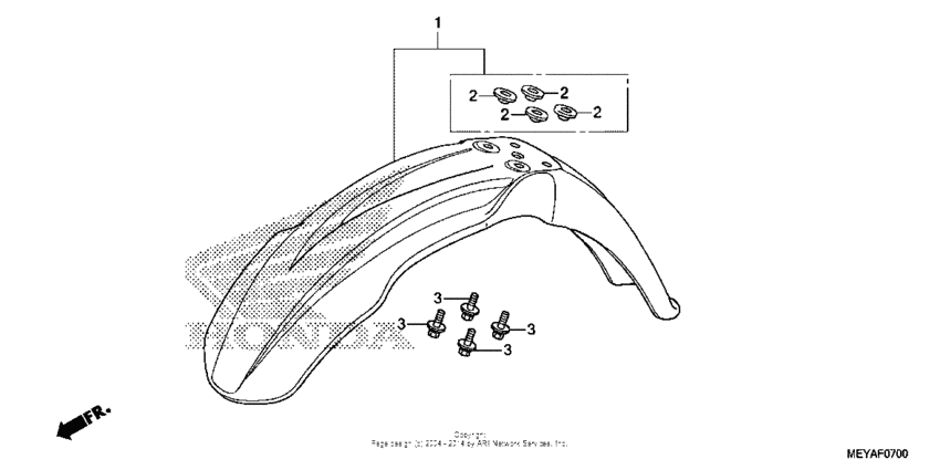  Переднее крыло