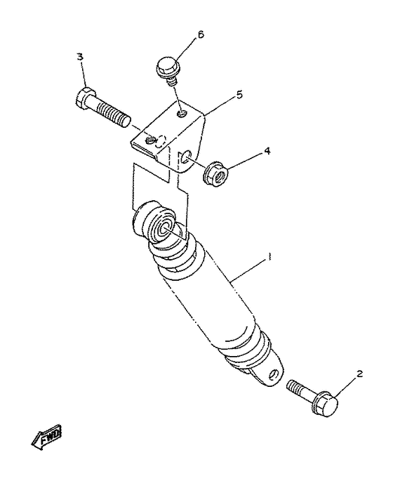 Suspension trasera