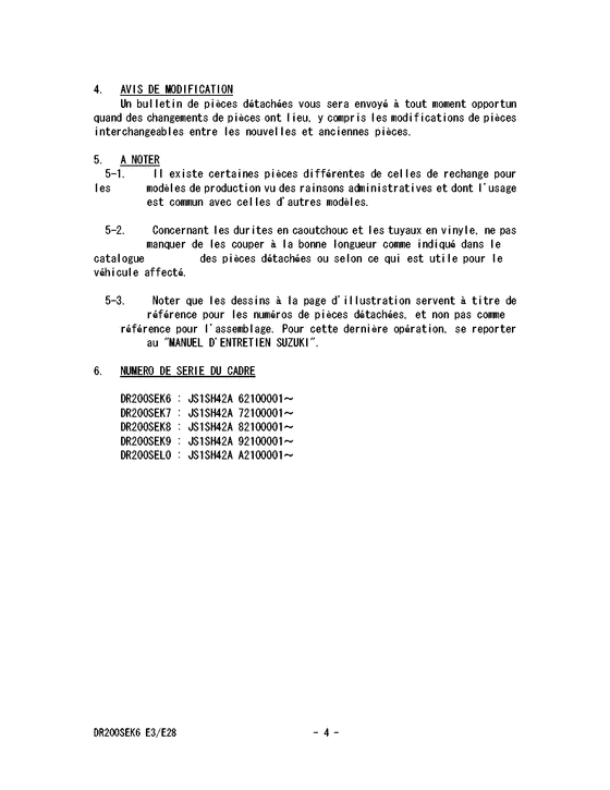 DR200 Catalog preface