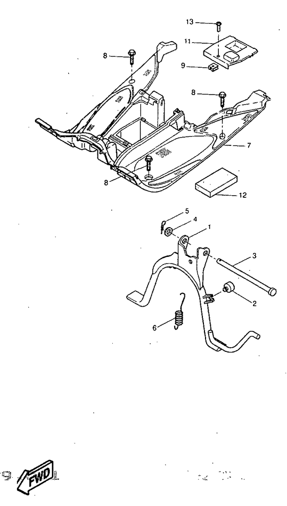 YQ50 Soporte . apoyapie
