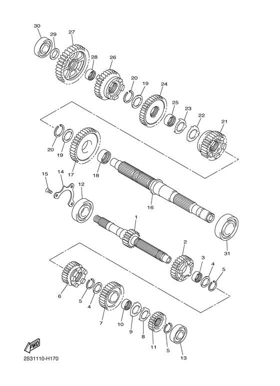 VMX17 Трансмиссия