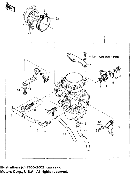 Carburetor assy