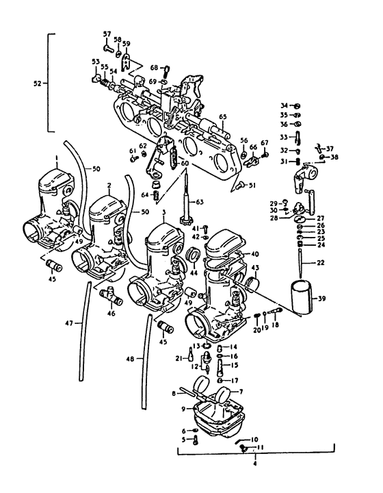Carburetor assy