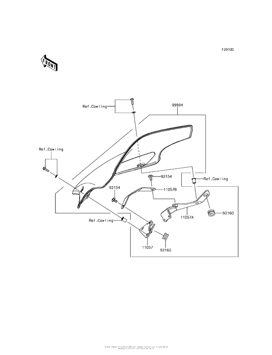 EX650 Accessory (Windshield)
