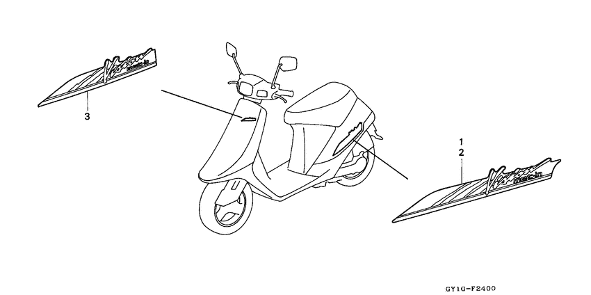 SA50 Наклейка