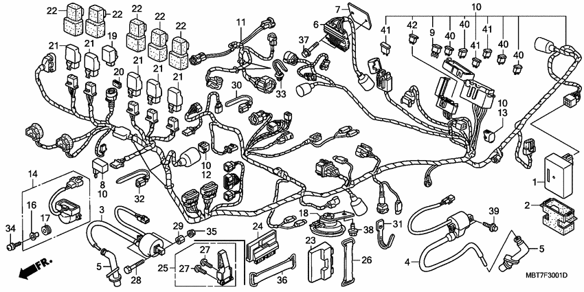 Harness wire