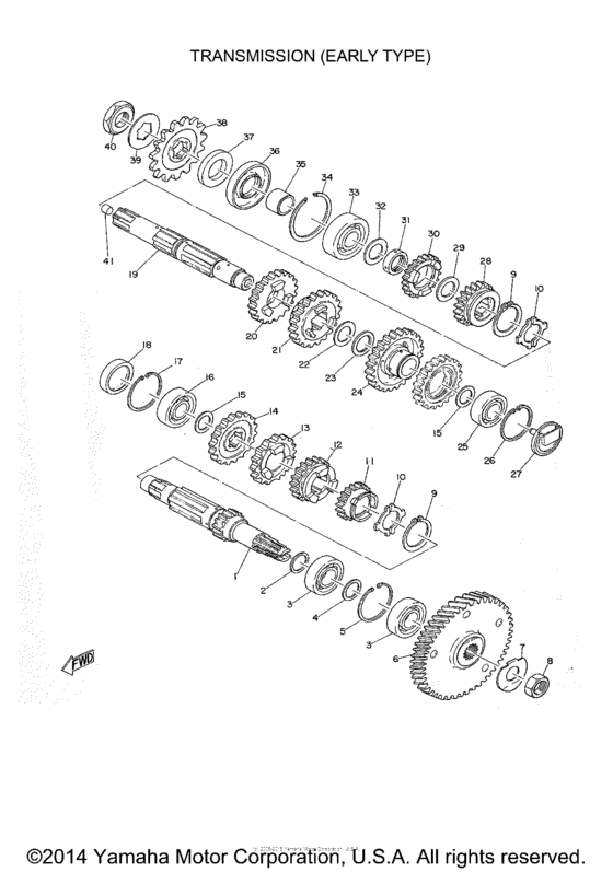 Transmission early type