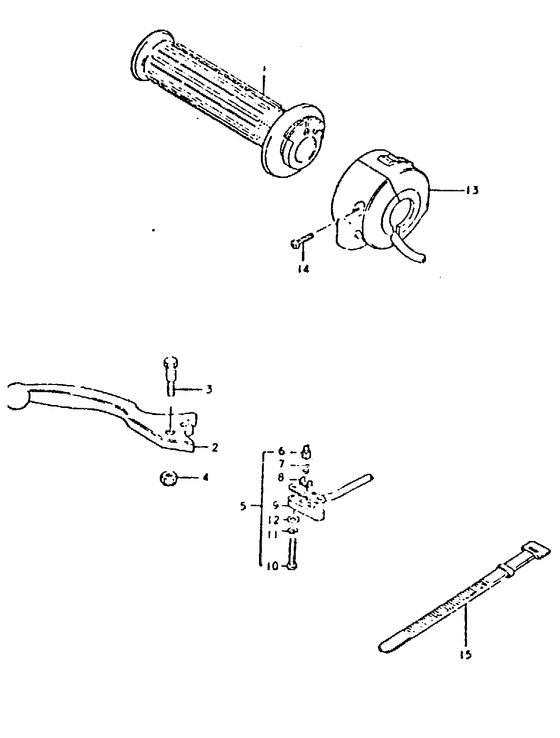 Right handle switch