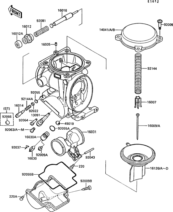 Carburetor parts(1/3)