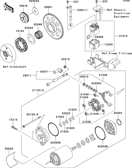 VN900 Стартер