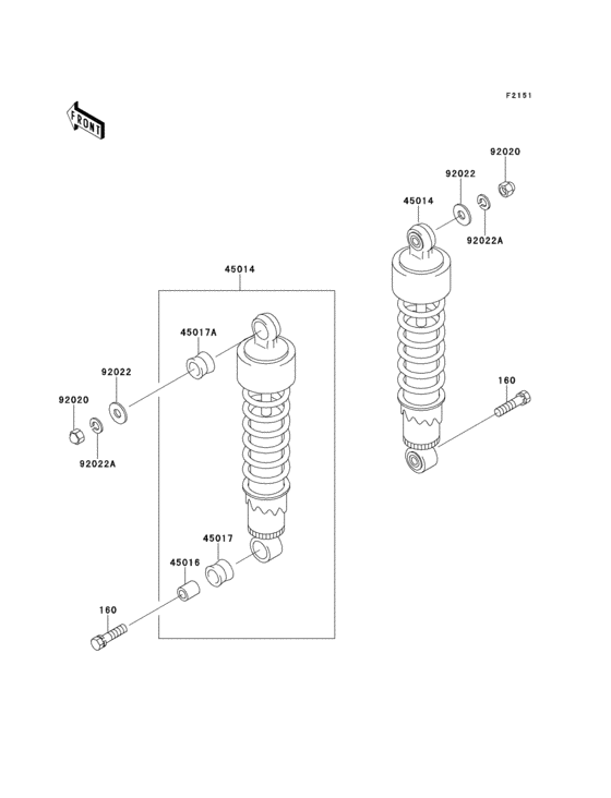EL250 Подвеска  /  амортизатор