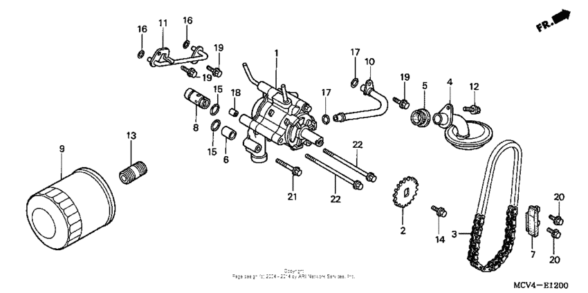 Oil filter + oil pump