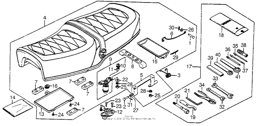 Seat + tool