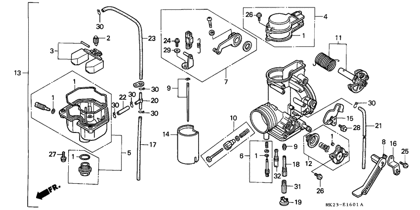Carburetor assy