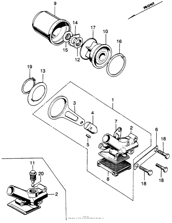Oil filter + oil pump