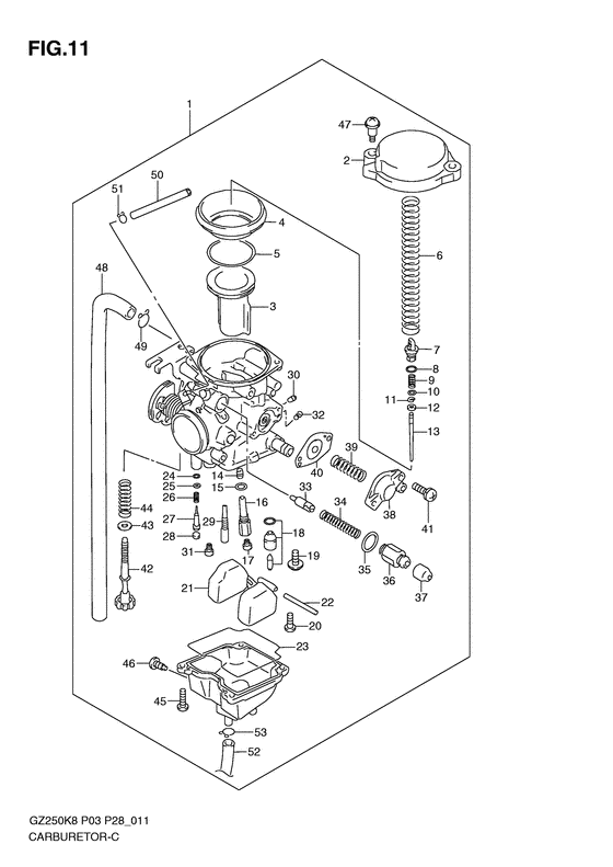 Carburetor assy