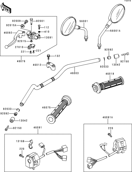 Handlebar(er500-b1)