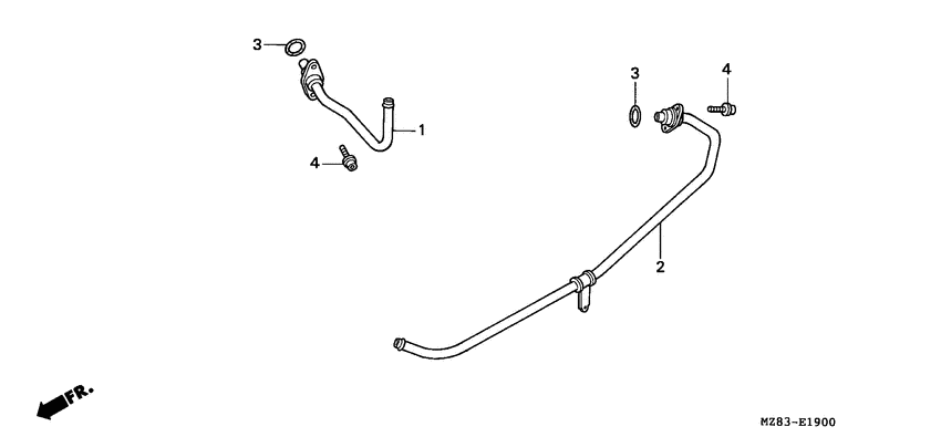 Air path pipe