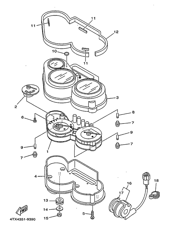 TDM850L Приборы