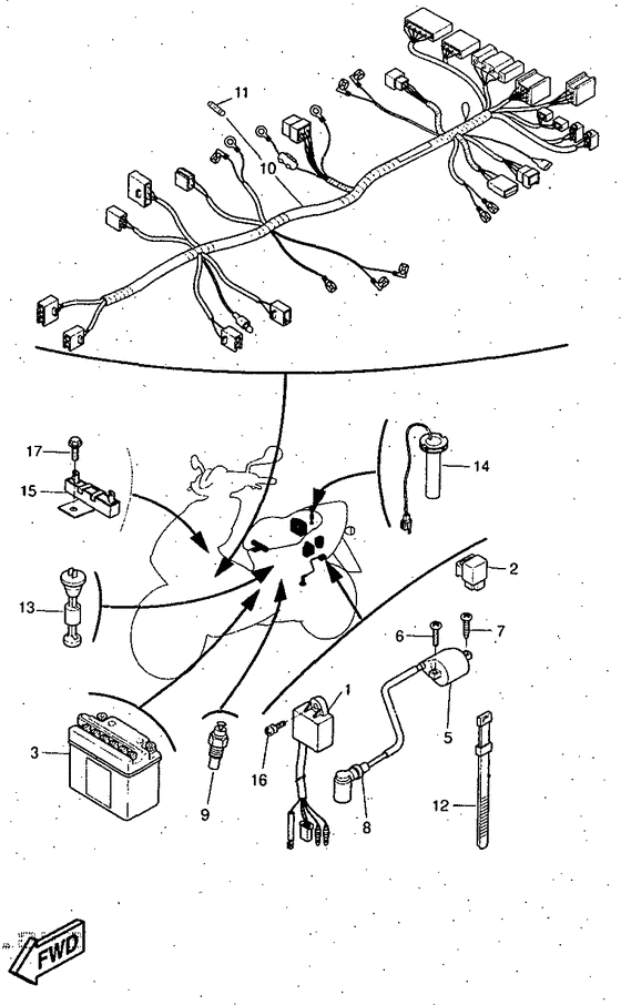YQ50 Электрика 2