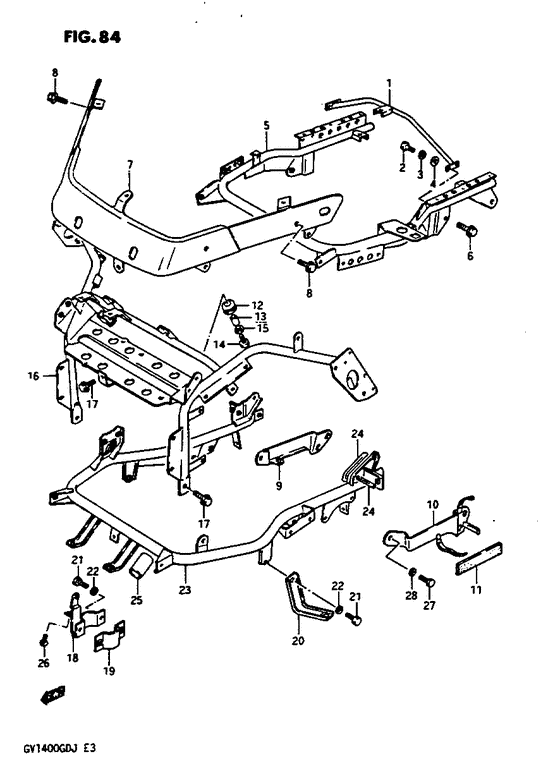 Cowling brace