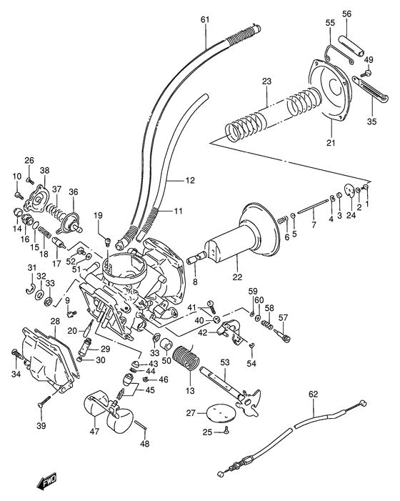 Carburetor assy