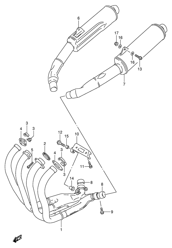 Muffler comp