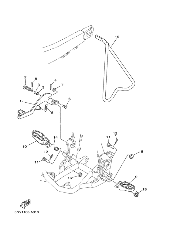 Stand & footrest