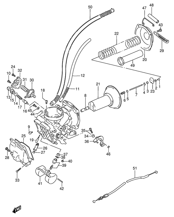Carburetor assy