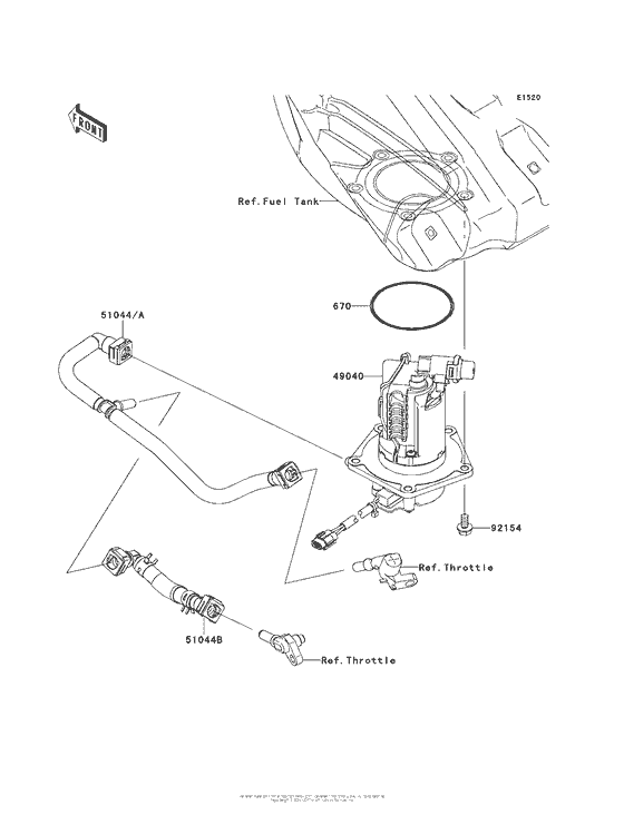  Топливный насос