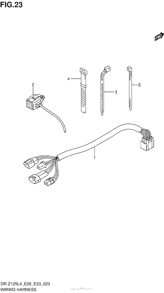  Wiring Harness (Dr-Z125L4 E33)