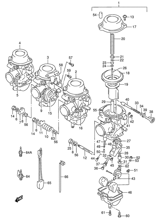 Carburetor assy