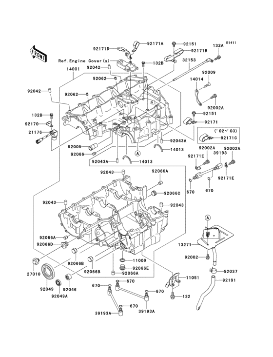 Crankcase(1/2)