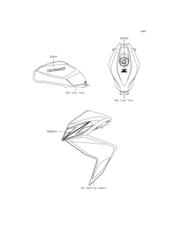 ER250 Наклейки
