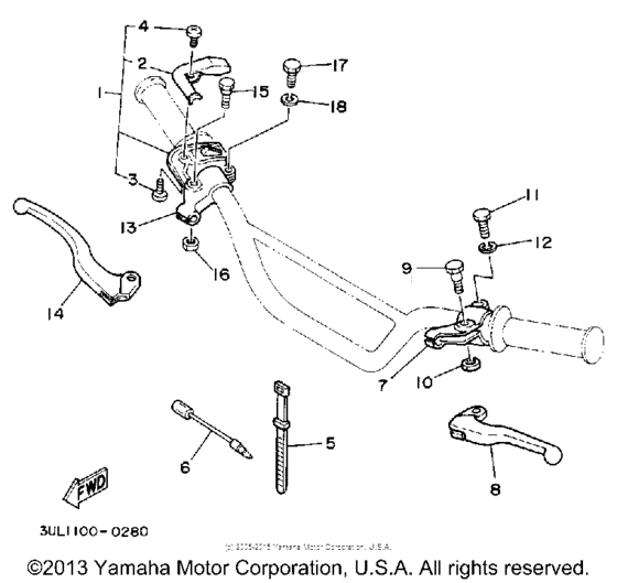Handle switch-lever