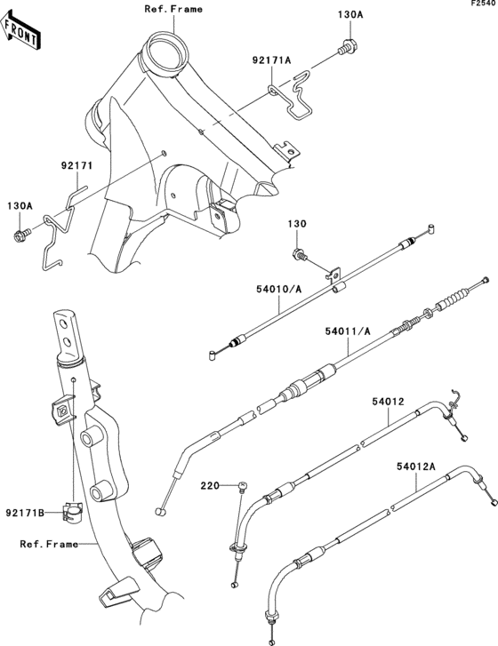  Тросы управления