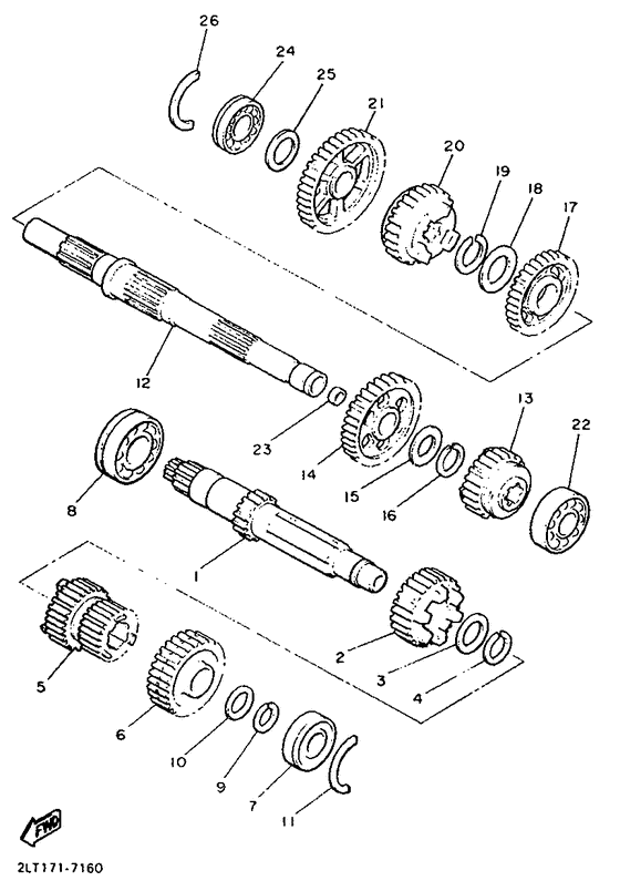 VMX12 Трансмиссия