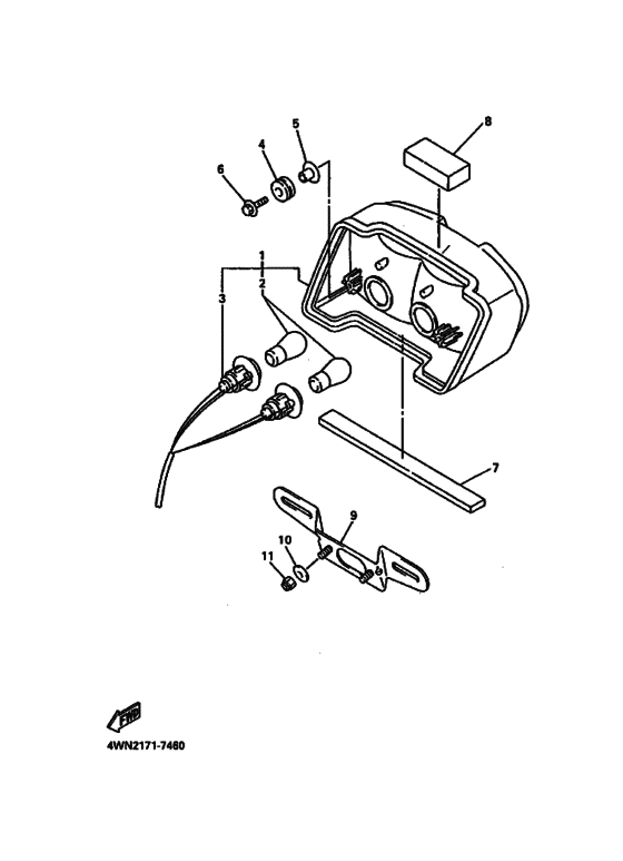 Taillight unit ass`y