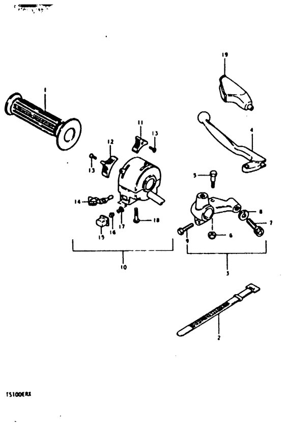 Left handle switch
