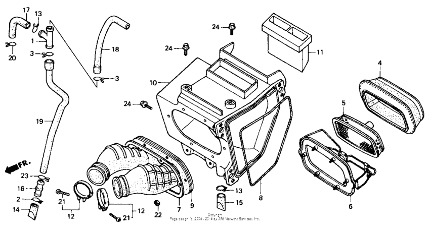 Air cleaner 85-87